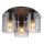 Globo - Taklampa 3xE27/40W/230V diameter 37 cm grå