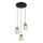 Globo - Taklampa 3xE27/40W/230V metall/trä