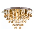 Globo - Taklampa 5xE14/40W/230V diameter 46 cm guld