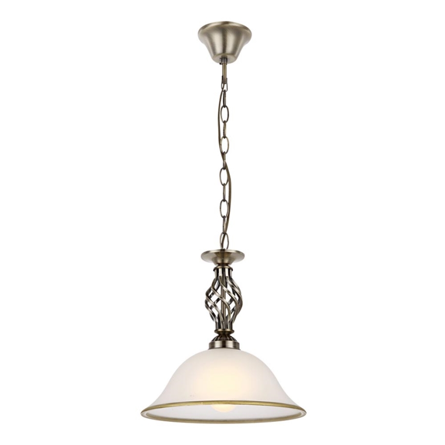 Globo - Taklampa med kedja 1xE27/60W/230V