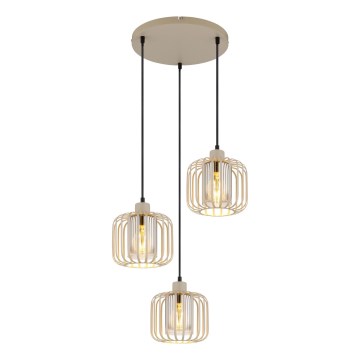 Globo - Taklampa med sladd 3xE27/40W/230V