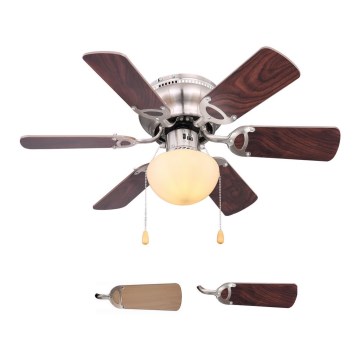 Globo - Takventilator 1xE27/60W/230V
