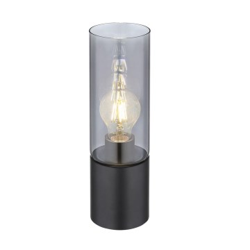 Globo - Touchbordslampa 1xE27/25W/230V Ø 9 cm svart
