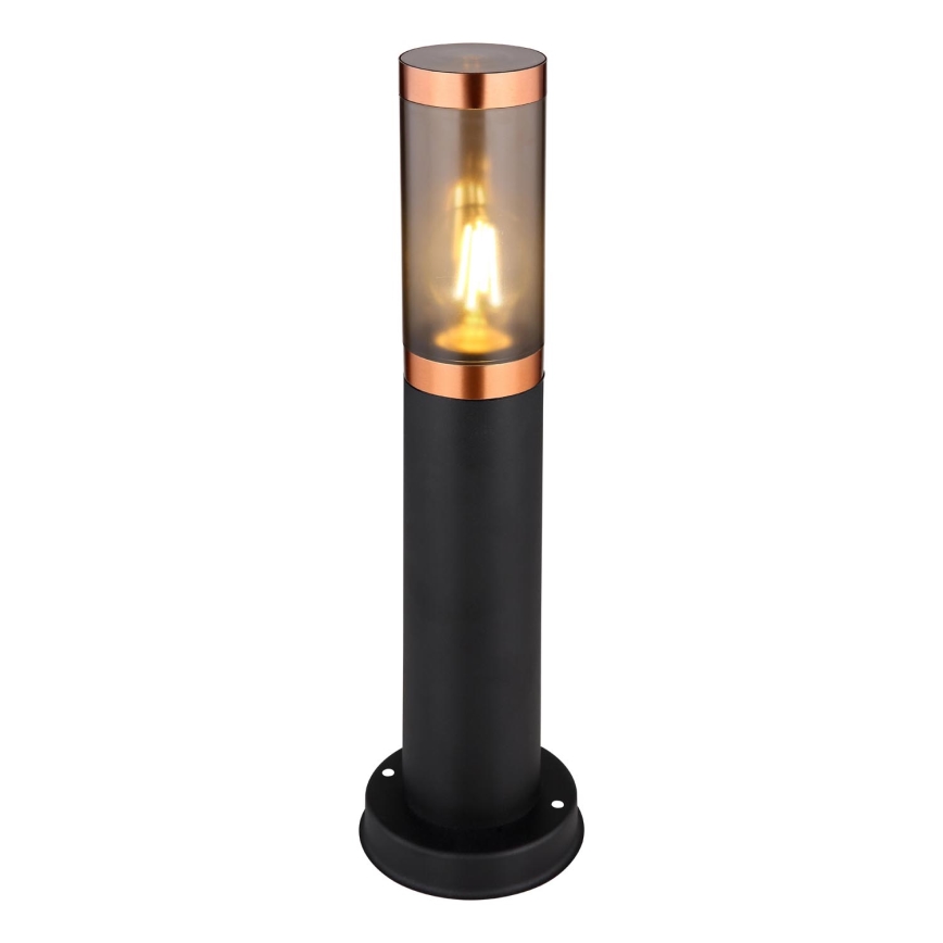 Globo - Utomhuslampa 1xE27/23W/230V IP44 45 cm svart/koppar
