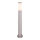 Globo - Utomhuslampa 1xE27/23W/230V IP44 80 cm skinande krom