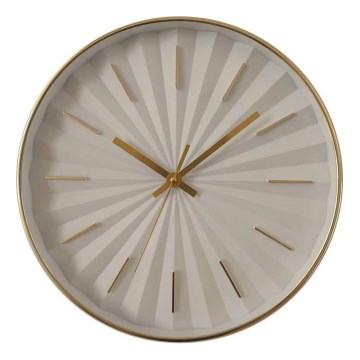 Globo - Väggklocka Ø 30,5 cm, 1x AA, vit