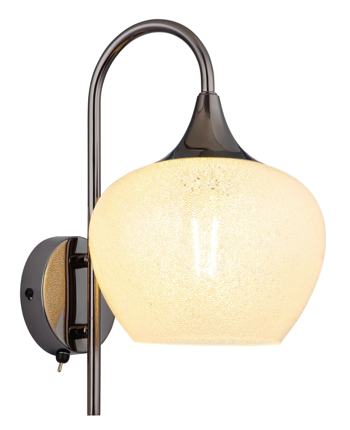 Globo - Vägglampa 1xE27/40W/230V vit/antracit