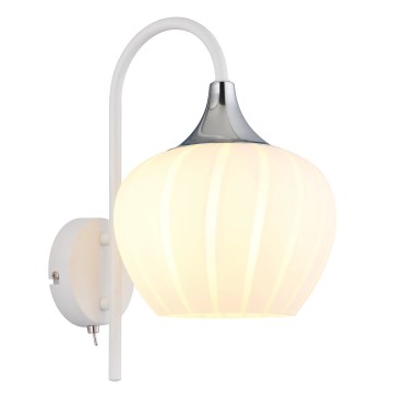 Globo - Vägglampa 1xE27/40W/230V vit
