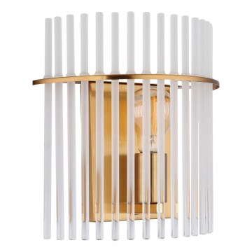 Globo - Vägglampa 1xE27/60W/230V guld