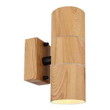 Globo - Vägglampa för utomhusbruk 2xGU10/35W/230V IP44