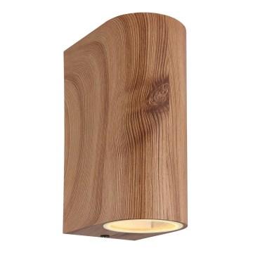 Globo - Vägglampa för utomhusbruk 2xGU10/35W/230V IP44