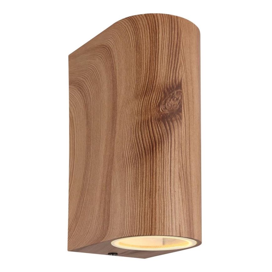 Globo - Vägglampa för utomhusbruk 2xGU10/35W/230V IP44