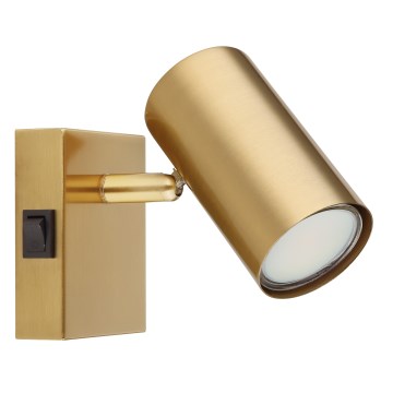 Globo - Väggspotlight 1xGU10/25W/230V guld