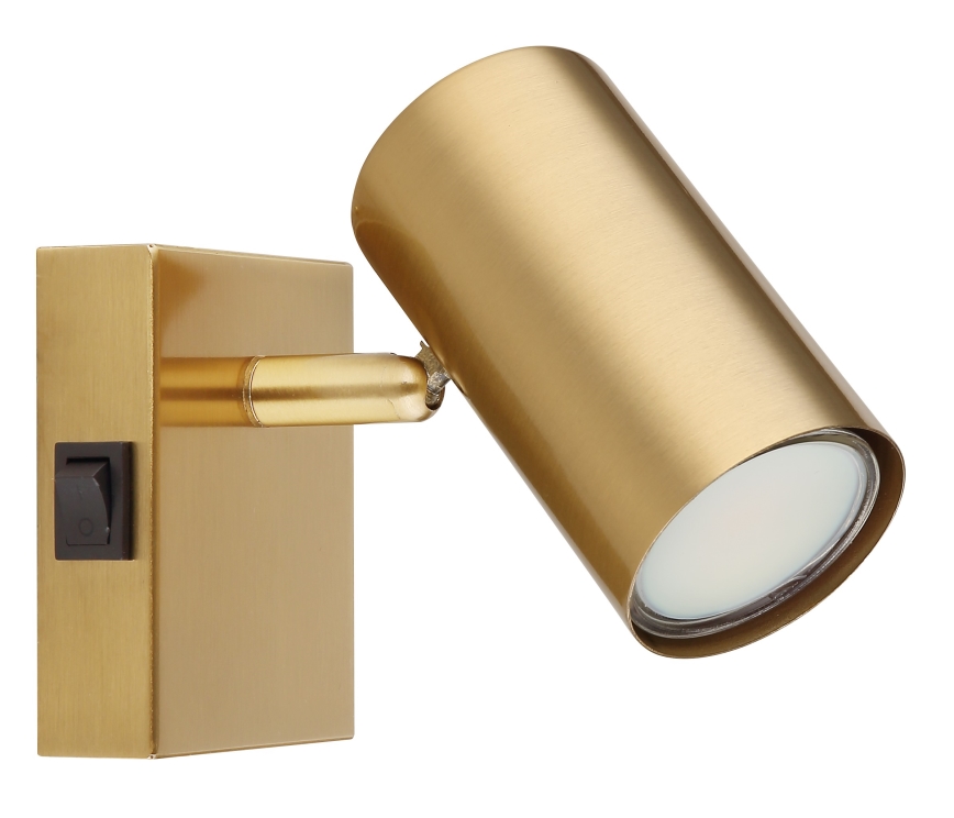 Globo - Väggspotlight 1xGU10/25W/230V guld