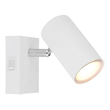 Globo - Väggspotlight 1xGU10/25W/230V vit