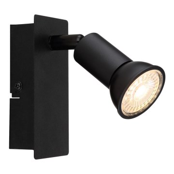 Globo - Väggspotlight 1xGU10/35W/230V svart