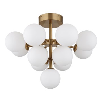 Globo - Ytmonterad ljuskrona 13xG9/5W/230V diameter 56 cm guld