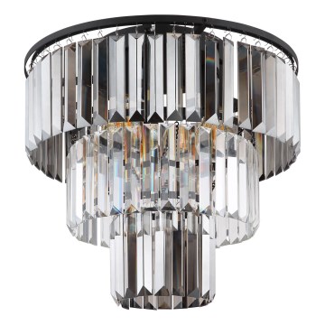 Globo - Ytmonterad ljuskrona 3xE27/40W/230V diameter 40 cm svart