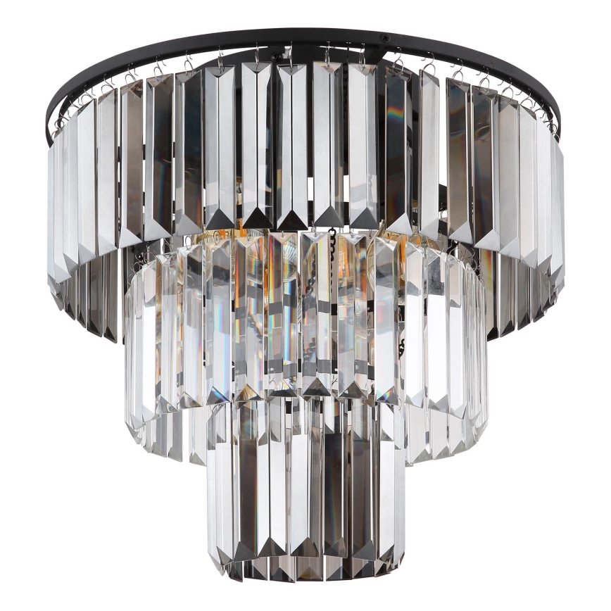 Globo - Ytmonterad ljuskrona 3xE27/40W/230V diameter 40 cm svart