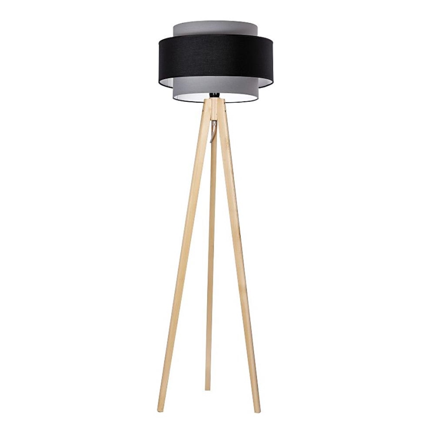 Golv lampa 1xE27/60W/230V grå