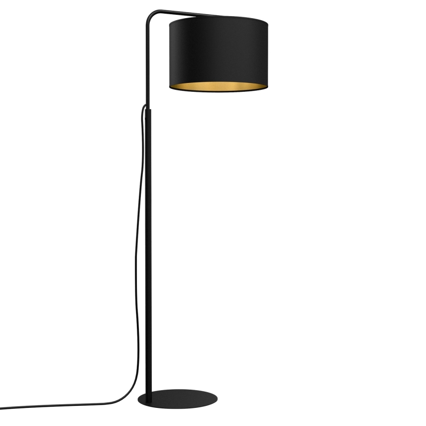 Golv lampa ARDEN 1xE27/60W/230V svart/guld
