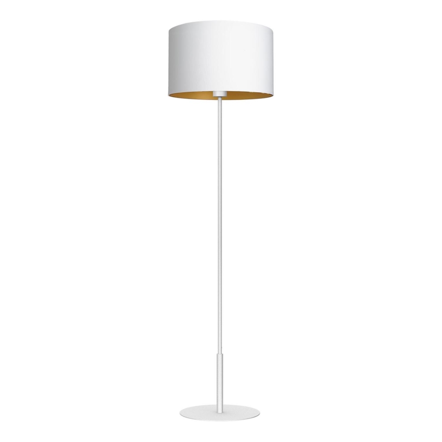 Golv lampa ARDEN 1xE27/60W/230V vit/gyllene