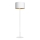 Golv lampa ARDEN 1xE27/60W/230V vit/gyllene