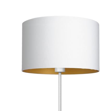 Golv lampa ARDEN 1xE27/60W/230V vit/gyllene