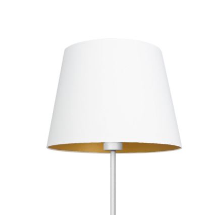 Golv lampa ARDEN 1xE27/60W/230V vit/gyllene