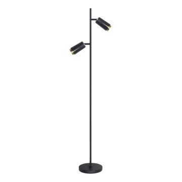 Golv lampa BLOMMA 2xGU10/8W/230V svart