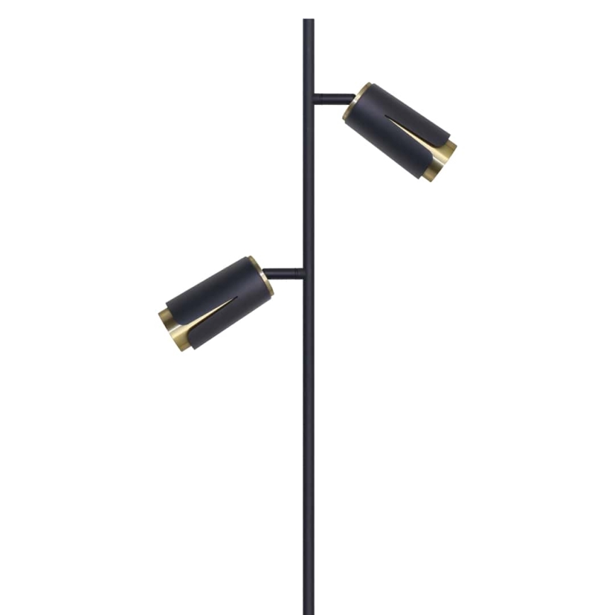 Golv lampa BLOMMA 2xGU10/8W/230V svart