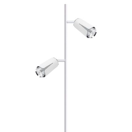 Golv lampa BLOMMA 2xGU10/8W/230V vit