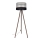 Golv lampa CORAL 1xE27/60W/230V brun/svart/grå/gyllene