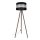 Golv lampa CORAL 1xE27/60W/230V brun/svart/gyllene