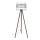 Golv lampa CORAL 1xE27/60W/230V brun/vit/gyllene