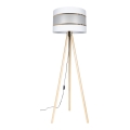 Golv lampa CORAL 1xE27/60W/230V brun/vit/gyllene