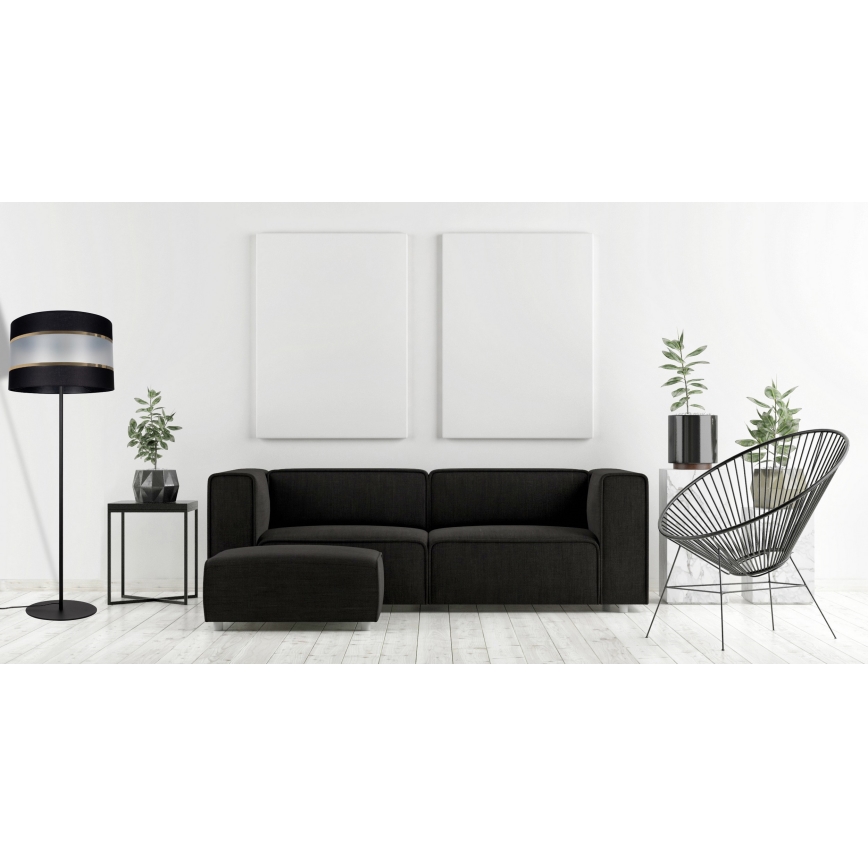 Golv lampa CORAL 1xE27/60W/230V svart