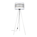 Golv lampa CORAL 1xE27/60W/230V vit/gyllene