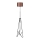 Golv lampa FLOAT 1xE27/60W/230V brun