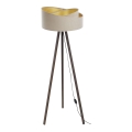 Golv lampa GALAXY 1xE27/60W/230V beige/brun