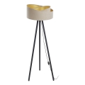 Golv lampa GALAXY 1xE27/60W/230V beige/svart