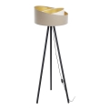 Golv lampa GALAXY 1xE27/60W/230V beige/svart