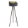 Golv lampa GALAXY 1xE27/60W/230V grå/brun