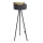 Golv lampa GALAXY 1xE27/60W/230V grå/svart
