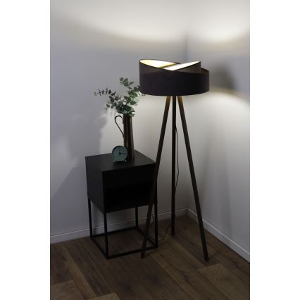 Golv lampa GALAXY 1xE27/60W/230V grå/svart