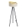 Golv lampa GALAXY 1xE27/60W/230V grädde/svart