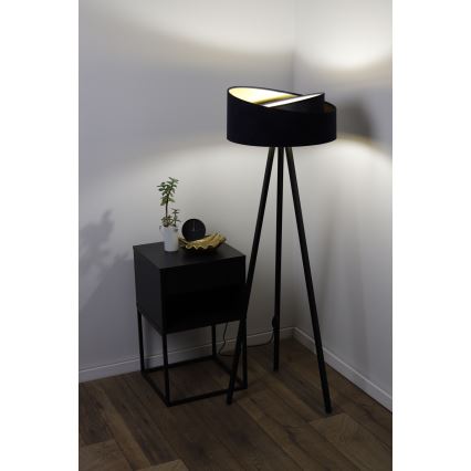 Golv lampa GALAXY 1xE27/60W/230V svart