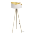 Golv lampa GALAXY 1xE27/60W/230V vit/beige