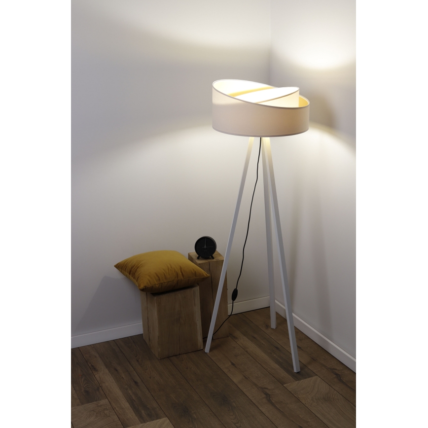 Golv lampa GALAXY 1xE27/60W/230V vit