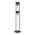 Golv lampa HARD 2xE27/11W/230V trä/svart